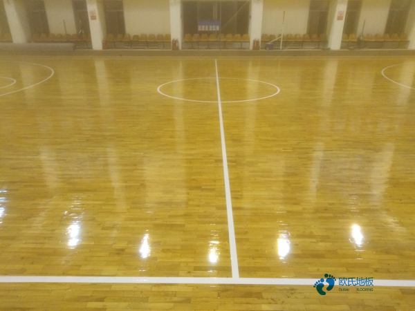 盐城室内运动木地板安装
