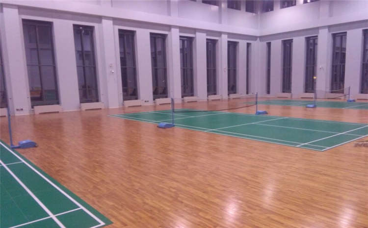 拼接板木地板篮球馆结构